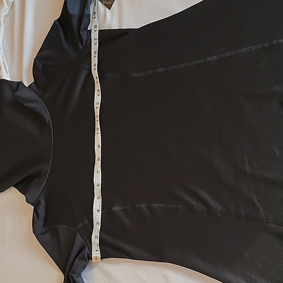 Danskin Size M Black Funnel Neck Pullover Athletic Top, Long Sleeve NEW with Tag - Picture 9 of 15